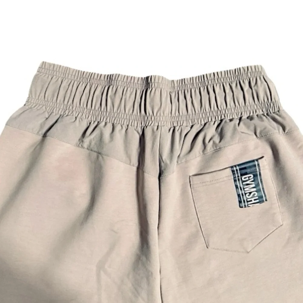 NWOT GYMSHARK revival jogger pants taupe high waisted - Picture 6 of 8